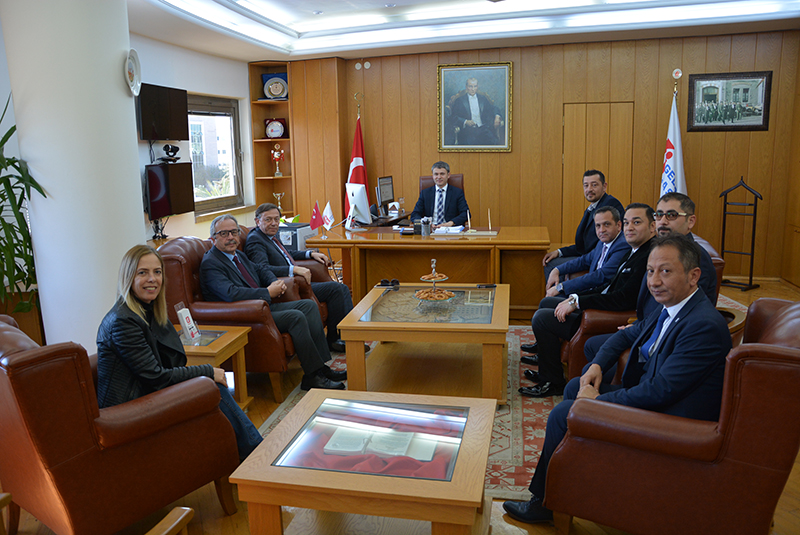Yönetim Kurulu Üyelerimiz Antalya Vergi Dairesi Başkanı Metin UZUN u Ziyaret Etti 