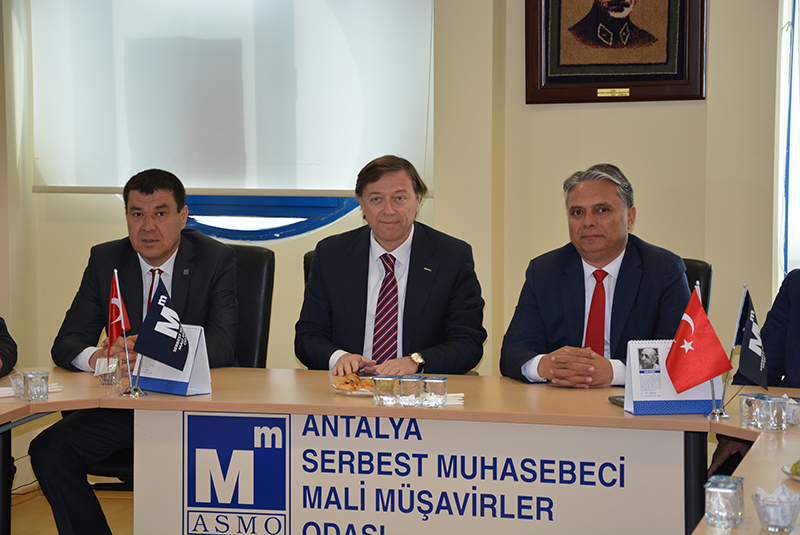CHP Muratpaşa Belediye Başkan Adayı Ümit UYSAL Odamızı Ziyaret Etti