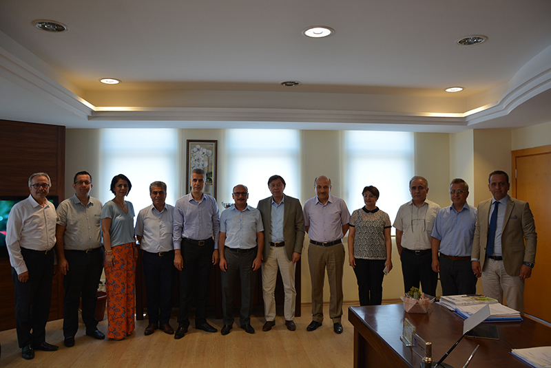 Antalya Vergi Dairesi Grup Müdürleri Odamızı Ziyaret Etti